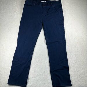 Betabrand Jeans Straight Leg Dark Wash XXL